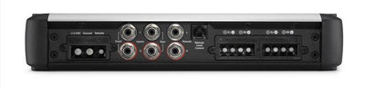 JL Audio HD600/4 : 4ch Amplifier - 600W RMS @ 1.5-4Ω, input output section.