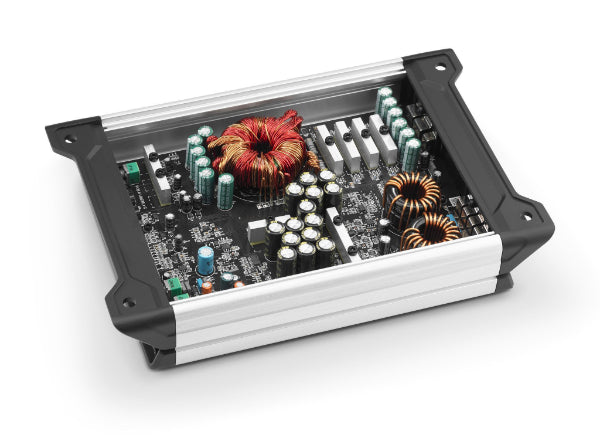 JL Audio JD1000/1 : 1000W or 600W Mono Amplifier @ 2Ω or 4Ω, inside view.