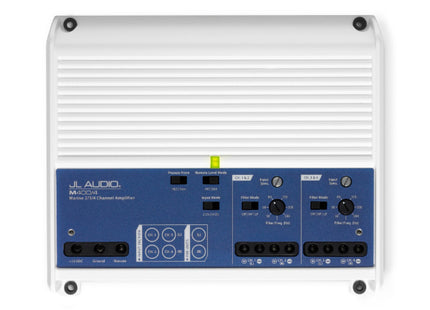 JL Audio M400/4 : 4ch Marine Amplifier, settings section.