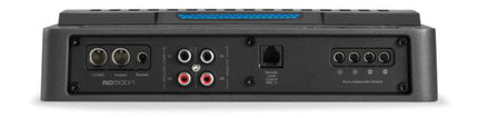 JL Audio RD500/1 : 500W Monoblock Amplifier, connections side.
