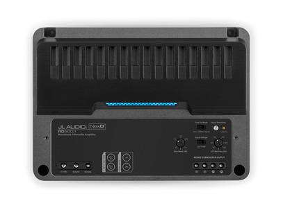JL Audio RD500/1 : 500W Monoblock Amplifier, settings section.