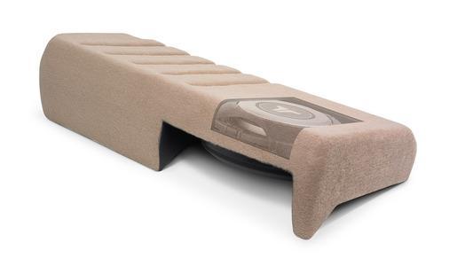 JL Audio SB-F-SUPRCC/13TW5v2 : 13" Thin 600W Subwoofer Enclosure @ 2Ω, 2010-2016 F-Series SuperDuty Crew Cab