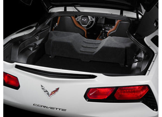 JL Audio SB-GM-C7CP2/10TW3 : Dual 10" 800W 2Ω Thin Subwoofer Enclosure, shown installed.