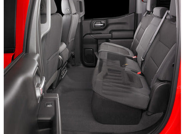 JL Audio SB-GM-SLVCC4/12TW3 : Dual 12" 800W 2Ω Thin Subwoofer Enclosure, shown installed.