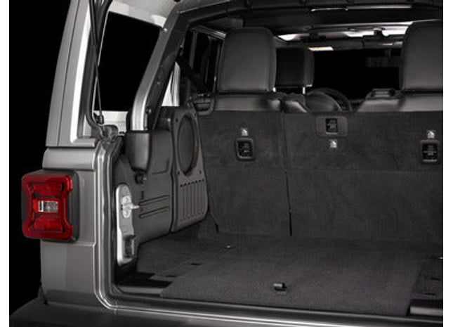 JL Audio SB-J-JL4DPAS/10TW1-2 : 10" 300W 2Ω Thin Subwoofer Enclosure, shown installed.