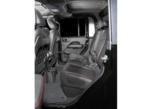 JL Audio SB-J-JTGLAD/10TW1 : Dual 10" 600W 2Ω Thin Subwoofer Enclosure, shown installed.