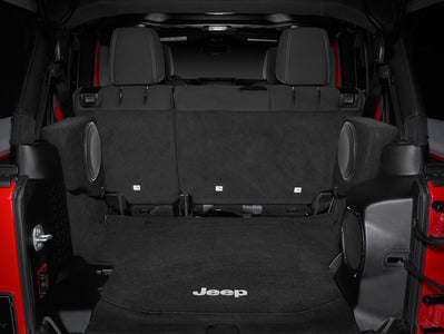 JL Audio SB-J-WRUD/10TW1-2 : 10" 300W 2Ω Thin Subwoofer Enclosure, shown installed.