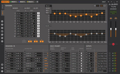 JL Audio TwK-88 : 8ch Digital System Tuning DSP Section.