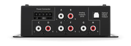 JL Audio TwK-88 : 8ch Digital System Tuning DSP, output section.