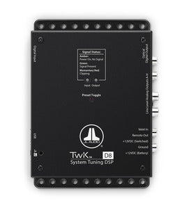 JL Audio TwK-D8 : System Tuning DSP, top side.