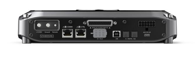 JL Audio VX600/6i : 6ch Digital Amplifier with DSP, input output section.