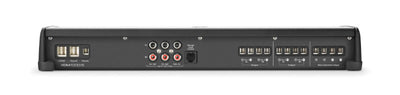 JL Audio XDM1000/5 : 5ch Marine Amplifier, input output section.