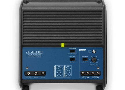 JL Audio XDM200/2 : 2ch Marine Amplifier, settings section.