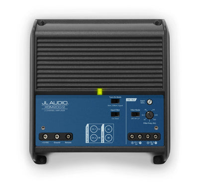 JL Audio XDM200/2 : 2ch Marine Amplifier, settings section.