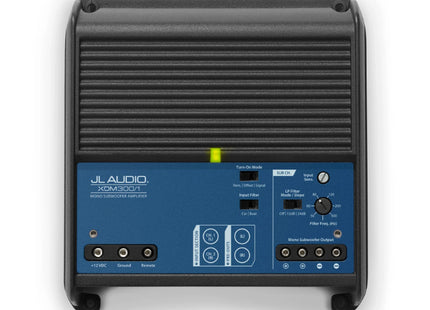 JL Audio XDM300/1 : Mono Marine Amplifier, settings section.