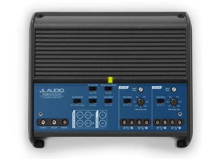 JL Audio XDM400/4 : 4ch Marine Amplifier, settings section.