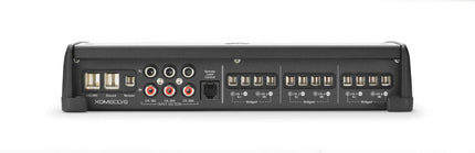 JL Audio XDM600/6 : 6ch Marine Amplifier, input output section.