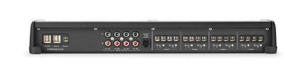 JL Audio XDM800/8 : 8ch Marine Amplifier, input output section.