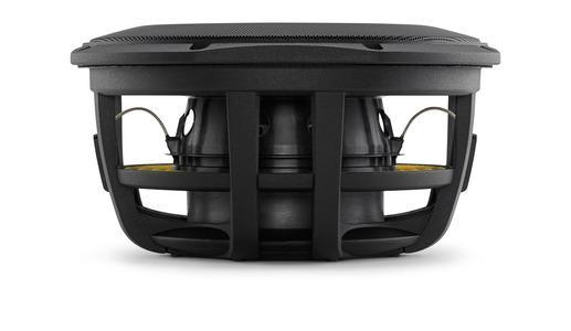 300W 10" Thin Subwoofer Driver, 2Ω or 4Ω Single Voice Coil : JL Audio 10TW1, side view.