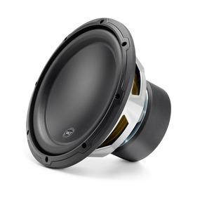 JL Audio 10W3v3 : 10-Inch 500-Watt Subwoofer Driver, 2-Ohm or 4-Ohm SVC, front side view.