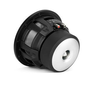 600W 10" Subwoofer Driver, 4Ω Dual Voice Coil : JL Audio 10W6v3, rear side view.