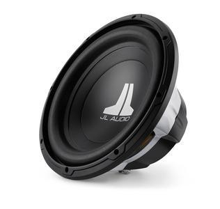 JL Audio 12W0v3 : 12-Inch 300-Watt Subwoofer Driver, 4-Ohm SVC, front side view.