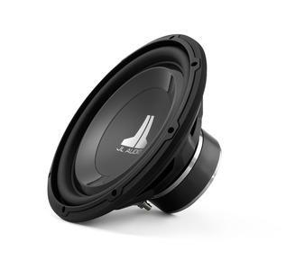 JL Audio 12W1v3 : 12-Inch 300-Watt Subwoofer Driver, 2-Ohm or 4-Ohm SVC, front side view.