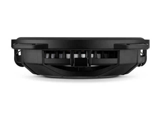 JL Audio 13TW5v2 : 13.5-Inch 600-Watt Thin Subwoofer Driver, 2-Ohm or 4-Ohm SVC, side view.