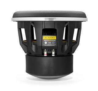 1500W 13.5" Subwoofer Driver, 1.5Ω Dual Voice Coil : JL Audio 13W7AE, side view.