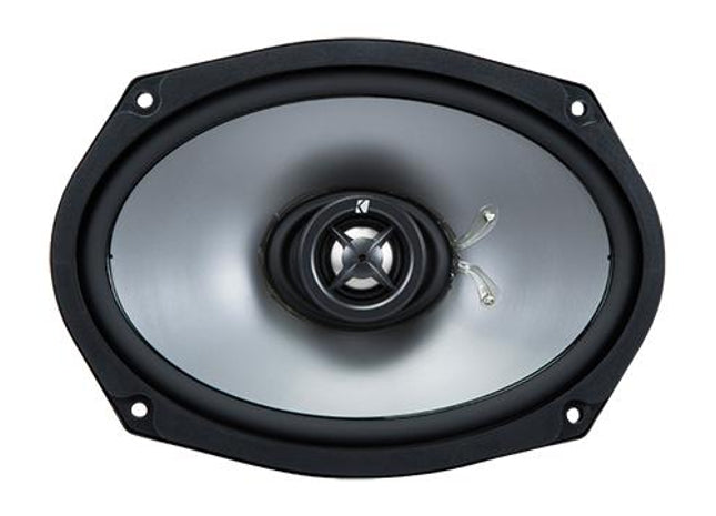 90W 6x9" Motorcycle Coaxial Speakers, 2Ω or 4Ω Voice Coil : Kicker 40PS69
