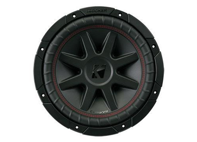 350W 10" Subwoofer Driver, 2Ω or 4Ω Dual Voice Coil : Kicker 43CVR10