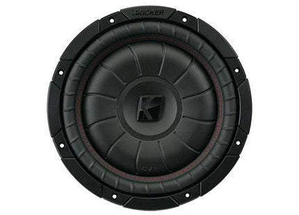 350W 10" Thin Subwoofer Driver, 2Ω or 4Ω Single Voice Coil : Kicker 43CVT10