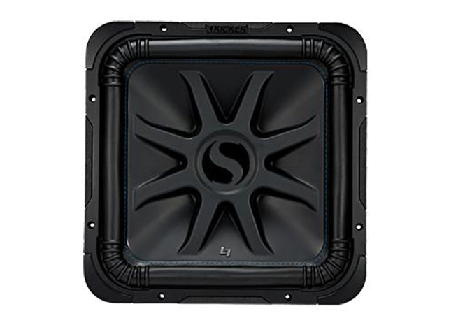 1000W 15" Square Subwoofer Driver, 2Ω or 4Ω Dual Voice Coil : Kicker 44L7S15