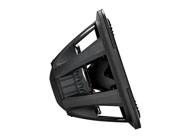 1000W 15" Square Subwoofer Driver, 2Ω or 4Ω Dual Voice Coil : Kicker 44L7S15, side view.