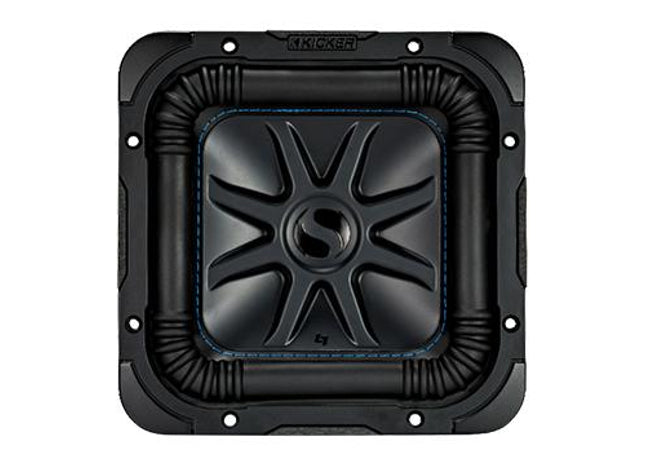Kicker 44L7S8 : 450W 8" Square Subwoofer Driver, 2Ω or 4Ω DVC
