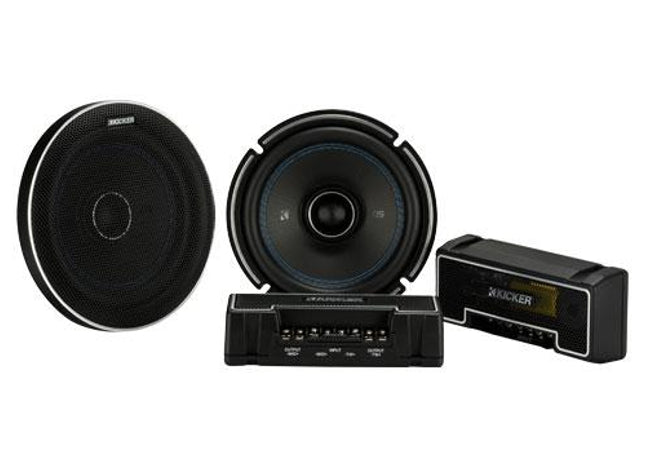 100W 6.75" Coaxial Speakers : Kicker 44QSC674