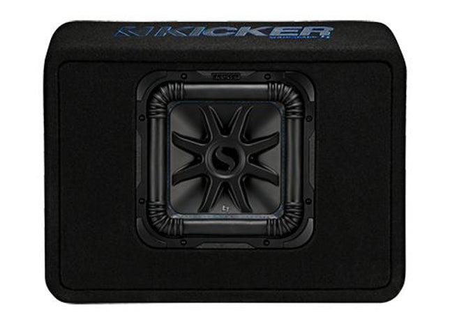 600W 10" Thin Subwoofer Enclosure, 2Ω Configuration : Kicker 44TL7S10