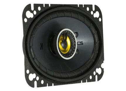 4x6" Coaxial Speakers, 50W : Kicker 46CSC464 front side view.