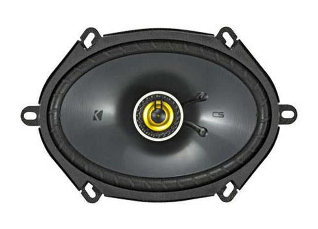 6x8" Coaxial Speakers, 75W : Kicker 46CSC684