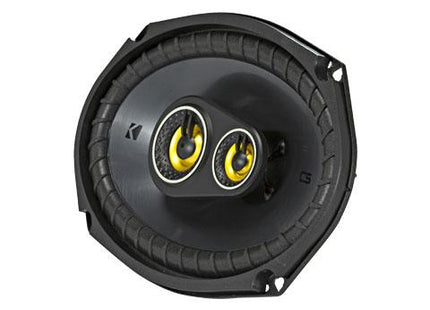 6x9" 3-Way Coaxial Speakers, 150W : Kicker 46CSC6934 shown with no grille.