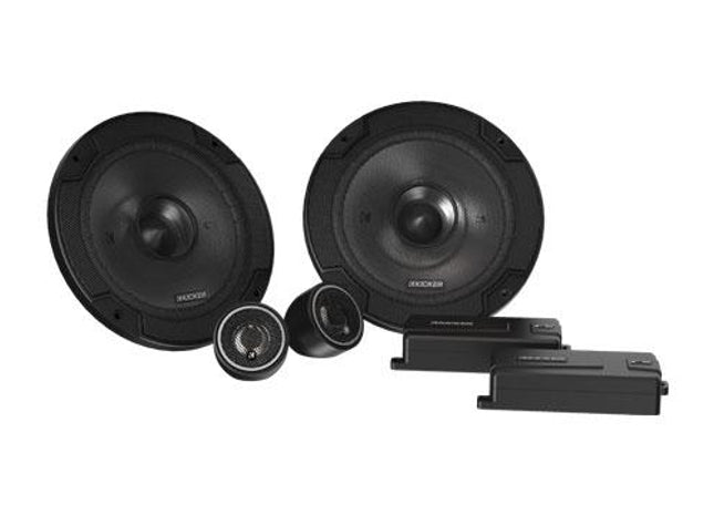 Kicker 46CSS654 : 100-Watt Component Speakers Six-1/2" Drivers