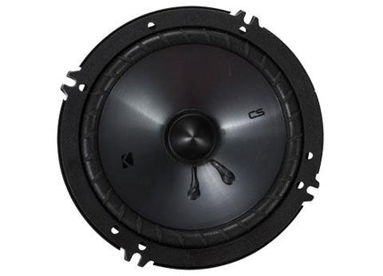 6.5" 100W Component Speaker System : Kicker 46CSS654 woofer.