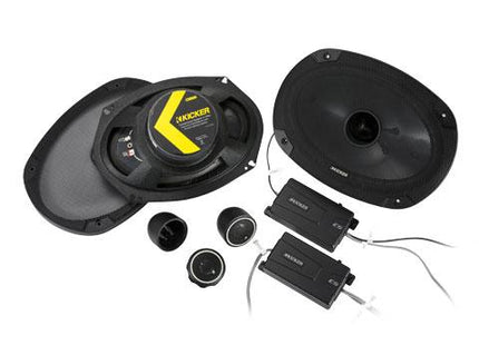 Kicker 46CSS694 : 150-Watt Component Speakers Six-x-Nine" Drivers