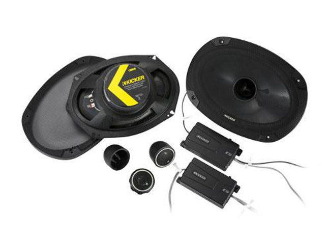 Kicker 46CSS694 : 150-Watt Component Speakers Six-x-Nine" Drivers