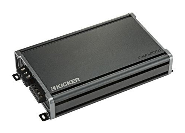 Kicker 46CXA12001t : Mono Amplifier, 1200-Watts at 2-Ohm, 600-Watts at 4-Ohm