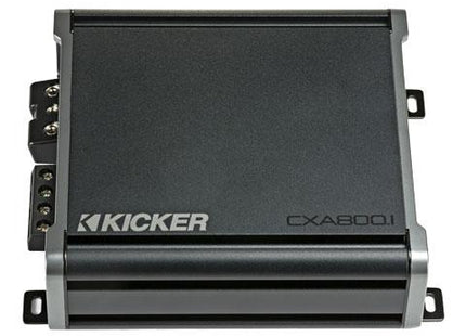 Kicker 46CXA8001t : Mono Amplifier, 600-Watts at 2-Ohm, 300-Watts at 4-Ohm