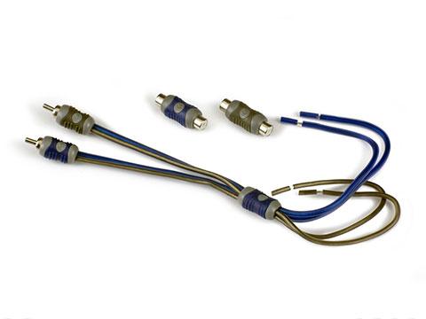 Kicker 46KISL : 2ch. Speaker Wire to RCA Converter