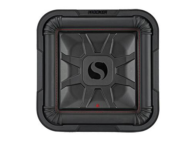 12" 600W RMS Thin Subwoofer Driver, 2Ω or 4Ω DVC : Kicker 46L7T12