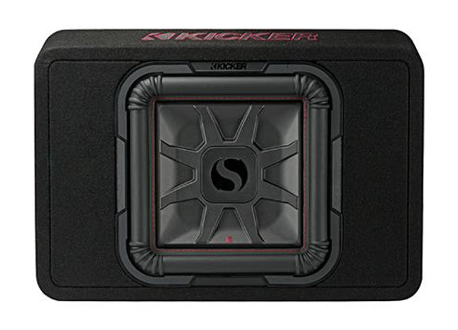 12" 600W Thin Subwoofer Enclosure, 2Ω or 4Ω : Kicker 46TL7T12
