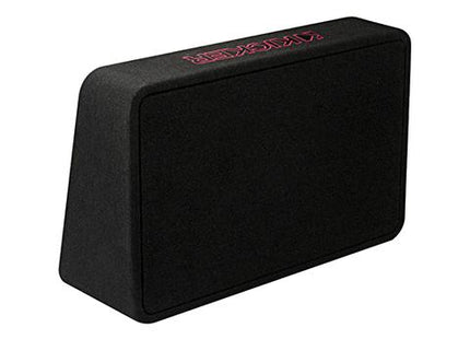 Kicker 46TL7T12 : 12-Inch Thin Loaded Subwoofer Enclosure, 600-Watts RMS, 2-Ohm or 4-Ohm Impedance, back side.